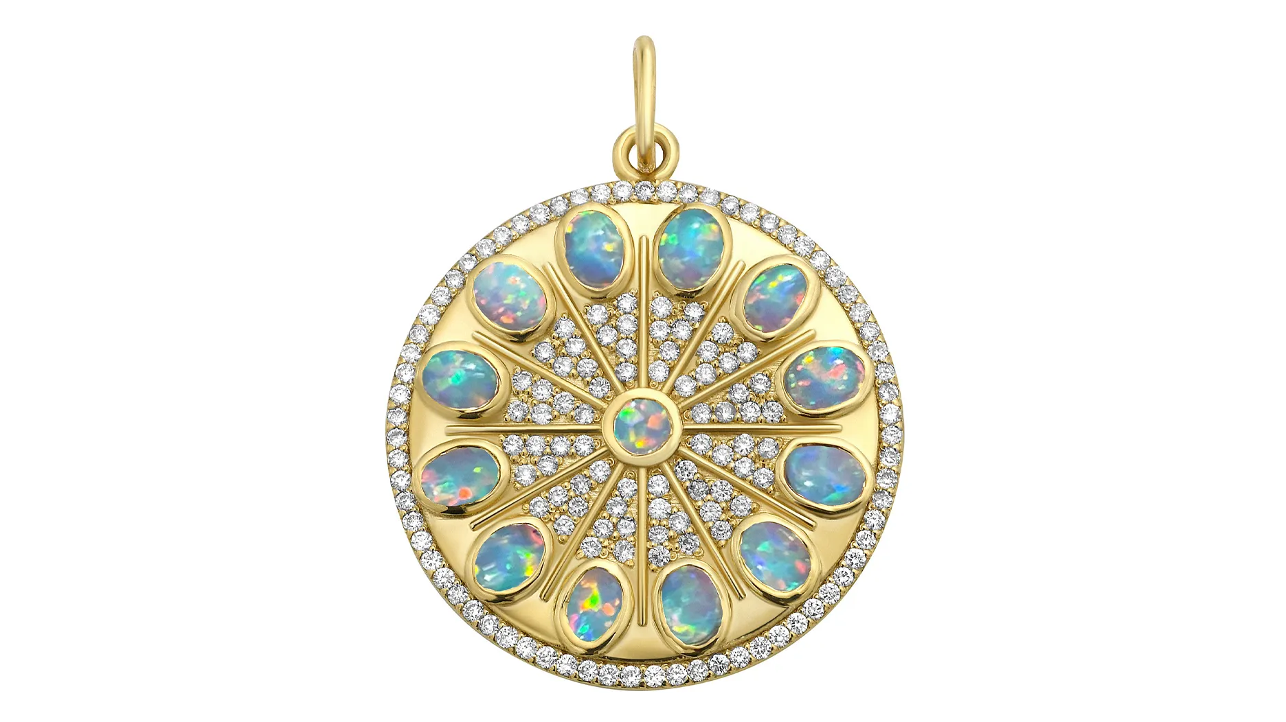 Амулет Serenity от Lionheart: магия опалов и золота 18 карат