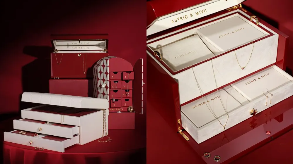 Астрэд и Мию: новогодние календари 2025 с украшениями