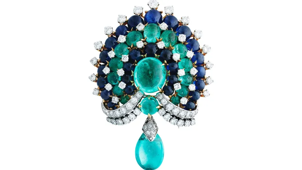 Брошь Bulgari Одри Хепберн продана на аукционе Sotheby’s в Париже