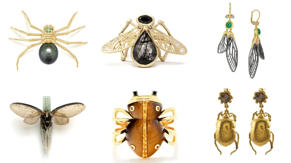 Жуки, пауки и другие: символизм насекомых в ювелирном искусстве