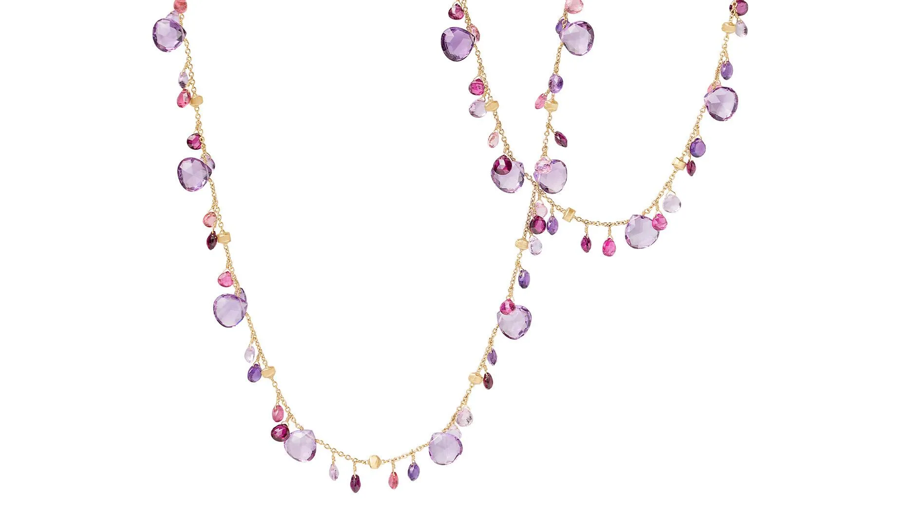 Коллекция Marco Bicego Paradise Amethyst: золото и аметисты